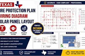 design texas fire protection plan wiring diagram solar panel layout