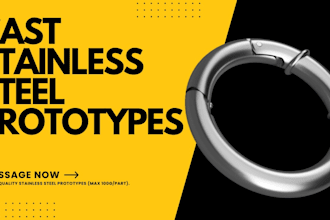 cast stainless steel prototypes