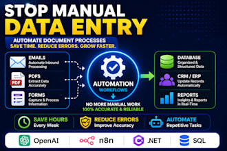 automate data entry and document processing workflows