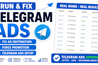 run telegram ads fix telegram ad fix ad destination forex promotion telegram ad
