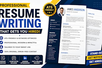 ats resume writing, cover letter, job search, linkedin profile, executive resume