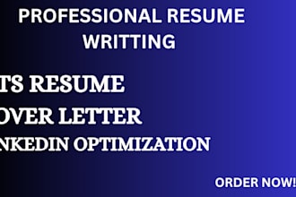 craft a professional resume cover letter and linked in