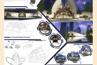 3d model and render building concept ideas