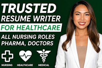 write ats healthcare resume for registered nurse rn, clinical nurse medical CV