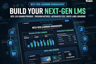 build an ai powered saas learning management system lms with nextjs and django