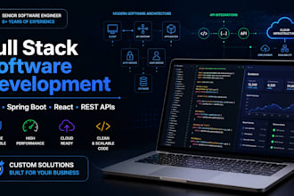 develop scalable web and full stack applications