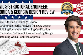 be your civil and structural engineer for florida and georgia design review
