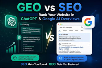 create GEO and aeo optimized content that ranks in chatgpt and google ai