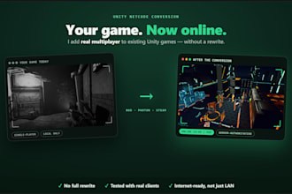 add online multiplayer to your existing unity game with ngo or photon