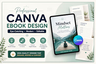 canva ebook design canva book formatting, editable canva book template