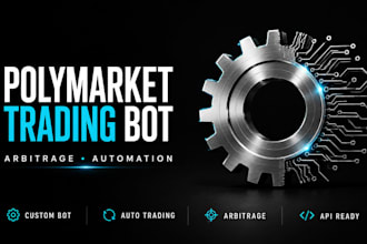 develop polymarket bot, polymarket trading bot, polymarket arbitrage bot