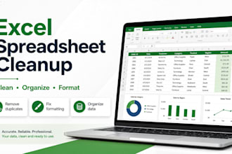clean and format your excel spreadsheet