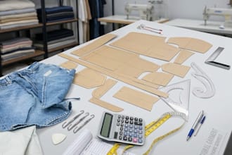 create professional garment patterns using gerber and manual