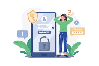 securely recover lost passwords access forgotten accounts files