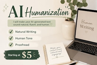 humanize ai generated content naturally