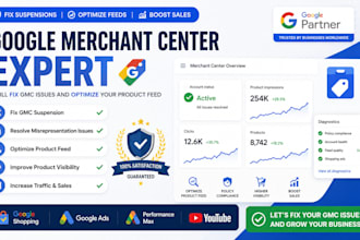 fix google merchant center suspension and gmc feed issues