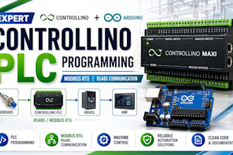 program controllino plc and modbus rtu