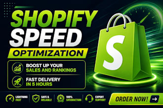 do shopify speed optimization, shopify store speed, shopify pagespeed score up