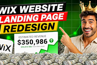 design and redesign responsive wix website 24h delivery