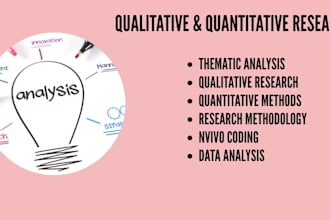 do thematic analysis, qualitative and quantitative research methods