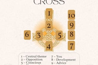 do an in depth celtic cross tarot and oracle reading