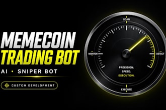 build memecoin trading bot, memecoin bot and sniper bot