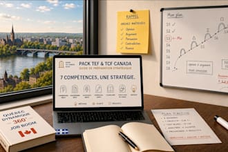 provide the tef canada strategy guide and a personalized checkpoint review