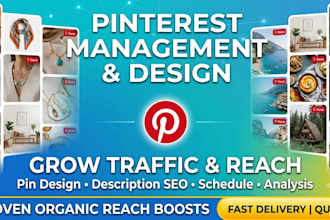 design viral pinterest pins SEO optimized