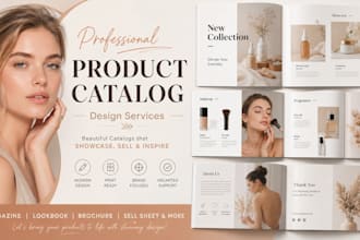 design digital lookbook product catalog brochure flipbook canva ebook
