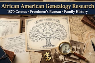 research your african american genealogy, 1870 ancestry records