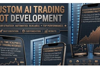 develop ai trading bot, scalping bot, day trading bot, futures trading bot