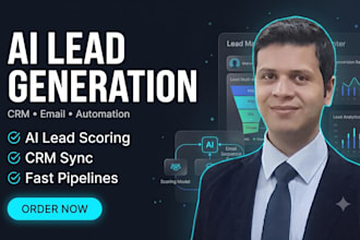build ai lead gen pipelines, data extraction, and CRM sync