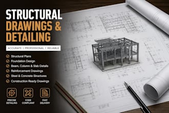 design structural plans for residential and commercial buildings