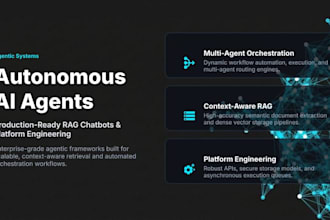 build autonomous ai agents and full stack rag chatbots