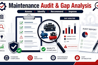 audit your maintenance program and deliver a detailed gap analysis report