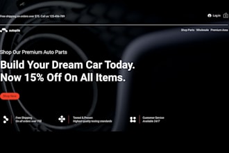 fix and redesign car wash website mobile detailing wix booking website