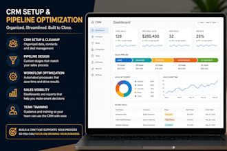 build and optimize your CRM and sales pipeline
