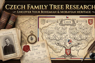 trace czech family tree bohemian ancestry archive lineage research