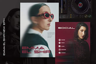 professional singer epk speaker one sheet electronic dj press kit and media kit
