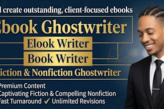 ebook ghostwriter ebook writer book writer fiction and nonfiction ghostwriter