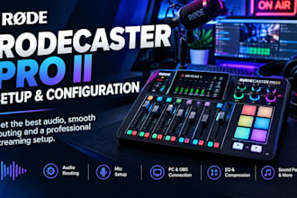 setup rodecaster pro 2 for quality streaming and gaming