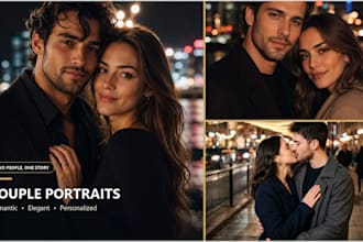 create photorealistic ai portraits for couples