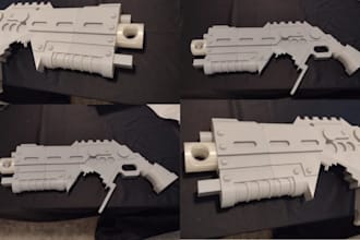 create pepakura eva foam props anime cosplay weapons model for 3d printing stl