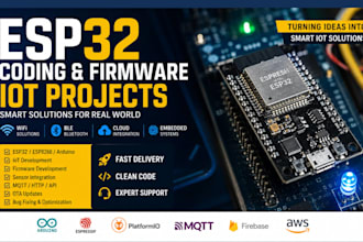 do esp32 coding iot project firmware development arduino nana esp8266 and stm32