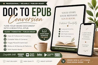 convert doc to epub