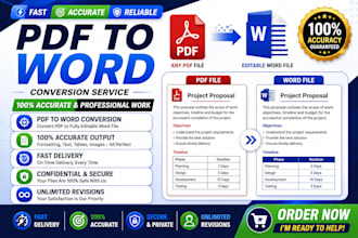 convert scanned PDF to editable word