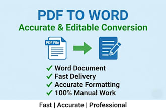 convert PDF to word accurately and professionally