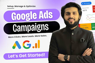 be your google ads specialist and manager for ppc campaigns