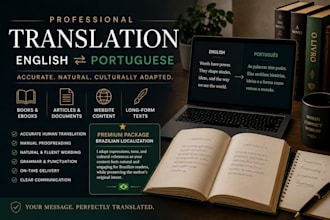translate english to portuguese and adapt content for brazilian audiences
