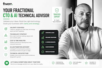 be your fractional cto and ai technical advisor